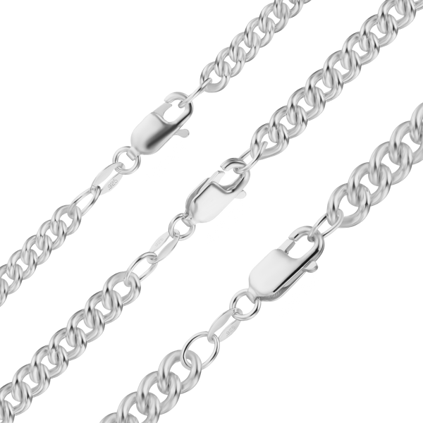Chrystie St. Curb Chain Necklace in Sterling Silver