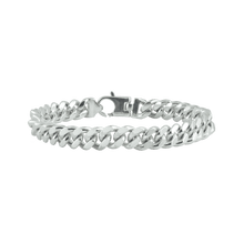 Load image into Gallery viewer, Bowery Cuban Curb Bracelet in Sterling Silver
