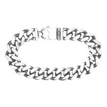 Load image into Gallery viewer, Bowery Cuban Curb Bracelet in Sterling Silver
