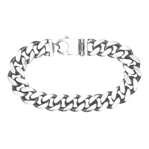 Bowery Cuban Curb Bracelet in Sterling Silver