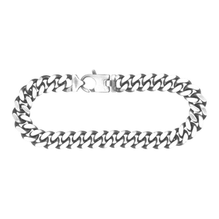 Bowery Cuban Curb Bracelet in Sterling Silver