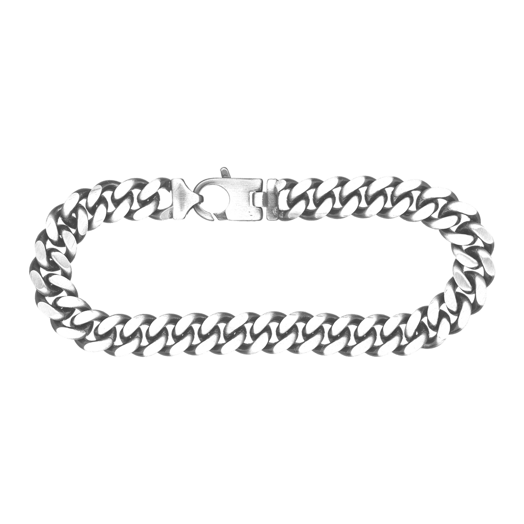 Bowery Cuban Curb Bracelet in Sterling Silver