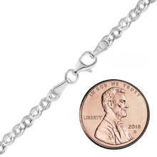 Load image into Gallery viewer, Nolita Nonna Chain Anklet in Sterling Silver
