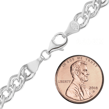 Load image into Gallery viewer, Nolita Nonna Chain Anklet in Sterling Silver
