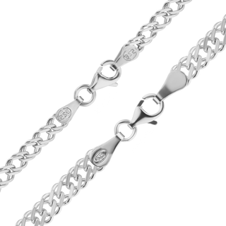 Rivington St. Rambo Chain Necklace in Sterling Silver