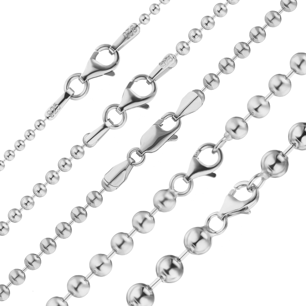 Broadway Bead Bracelet in Sterling Silver