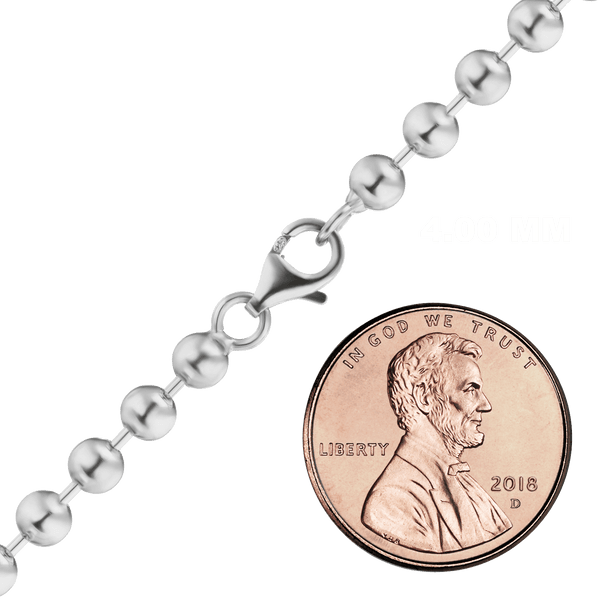 Broadway Bead Bracelet in Sterling Silver