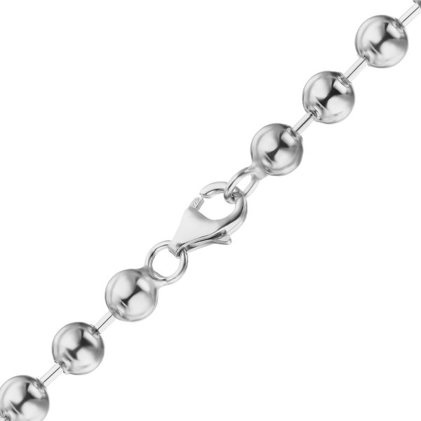Broadway Bead Bracelet in Sterling Silver