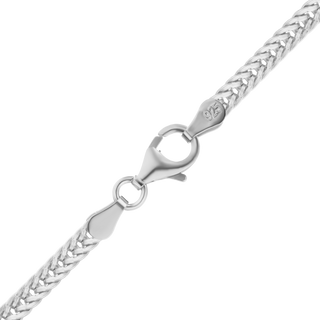 Franklin St. Foxtail Chain Necklace in Sterling Silver