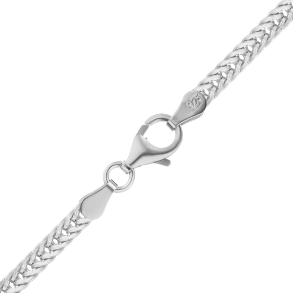 Franklin St. Foxtail Chain Necklace in Sterling Silver