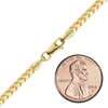 Flatiron Franco Necklace in 14K Yellow Gold