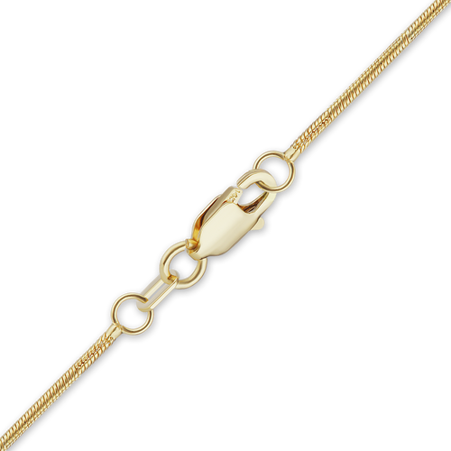 Seaport Snake Anklet in 18K Yellow Gold