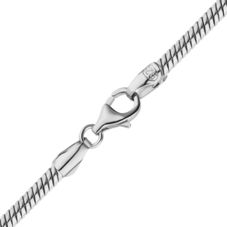 Seaport Snake Chain Necklace in Sterling Silver