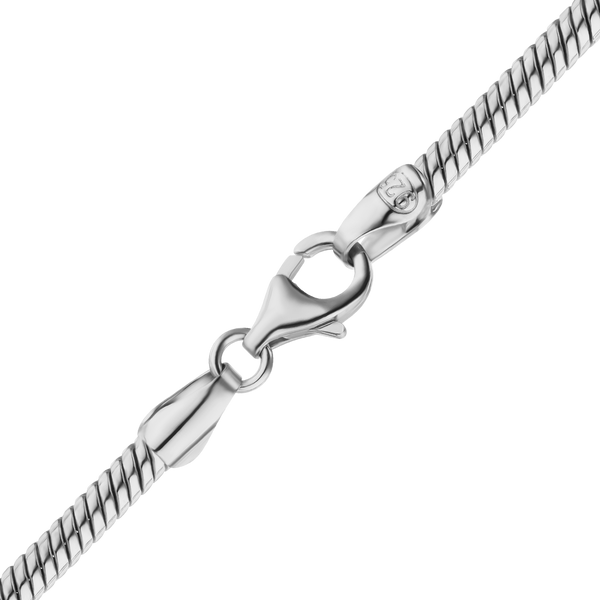 Seaport Snake Chain Necklace in Sterling Silver