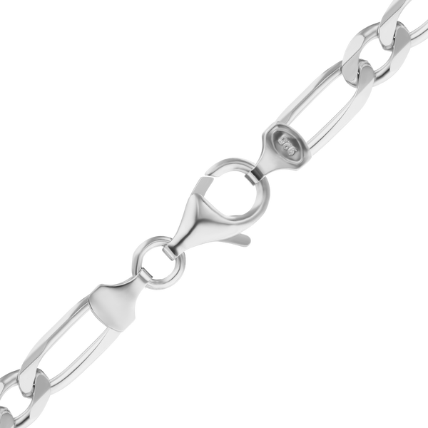Fulton Market Figaro Chain Bracelet in Sterling Silver