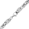 Times Square Byzantine Chain Necklace in Sterling Silver