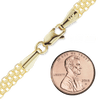 Diamond District Bizmark Anklet in 14K Yellow Gold