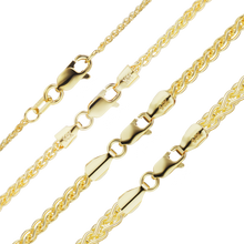 Load image into Gallery viewer, Wall St. Wheat Anklet in 14K Yellow Gold
