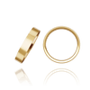 ITI NYC 14K Yellow Gold Flat Wedding Bands (2.0 mm - 6.0 mm)