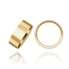 ITI NYC 14K Yellow Gold Flat Wedding Bands (2.0 mm - 6.0 mm)