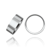 ITI NYC Sterling Silver Flat Wedding Bands (2.0 mm - 10.0 mm)