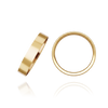 ITI NYC 14K Yellow Gold Flat Wedding Bands (2.0 mm - 6.0 mm)