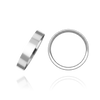 ITI NYC 14K White Gold Flat Wedding Bands (2.0 mm - 6.0 mm)
