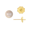 Pearl Cup Earrings with Peg