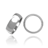 ITI NYC 14K White Gold Domed Wedding Bands (2.0 mm - 6.0 mm)