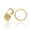 ITI NYC 14K Yellow Gold Domed Wedding Bands (2.0 mm - 6.0 mm)