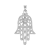 ITI NYC Filigree Hamsa Pendant with Star of David in Sterling Silver