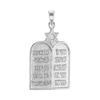 ITI NYC Ten Commandments Specialty Pendant in Sterling Silver