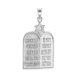 ITI NYC Ten Commandments Specialty Pendant in Sterling Silver