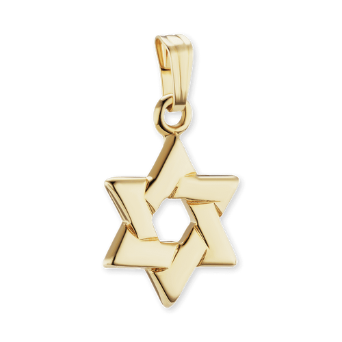 ITI NYC Star of David Pendant in 14K Gold