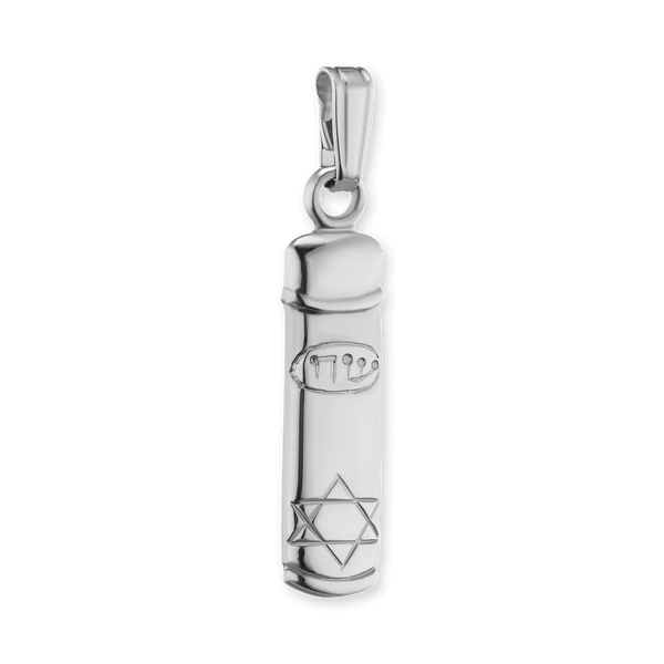 ITI NYC Mezuzah Specialty Pendant in Sterling Silver