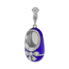 Baby Shoe with CZ's Charm (27 x 11 mm)