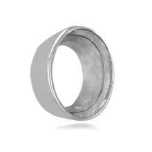 Load image into Gallery viewer, ITI NYC Oval Tapered Bezels in Sterling Silver (5.00 x 3.00 mm - 14.50 x 12.50 mm)
