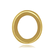 Load image into Gallery viewer, ITI NYC Oval Tapered Bezels in 14K Gold (4.50 x 3.00 mm - 14.00 x 12.00 mm)
