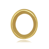 ITI NYC Oval Tapered Bezels in 14K Gold (3.50 x 2.00 mm - 13.00 x 11.00 mm)