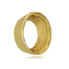 ITI NYC Oval Tapered Bezels in 14K Gold (3.50 x 2.00 mm - 13.00 x 11.00 mm)