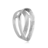 ITI NYC Pear Shape Tapered Bezels With Airline in Sterling Silver (3.00 x 1.75 mm - 13.50 x 9.00 mm)