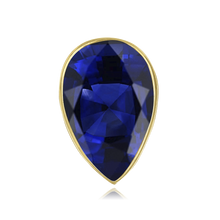 Load image into Gallery viewer, ITI NYC Pear Shape Tapered Bezels With Airline in 14K Gold (2.50 x 1.25 mm - 13.50 x 9.00 mm)
