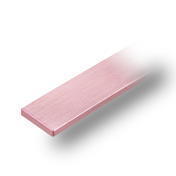 14K Rose Flat Medium Wire