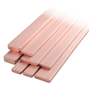 14K Rose Flat Medium Wire