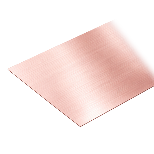 14K Rose Flat Medium Plate (Sheet)