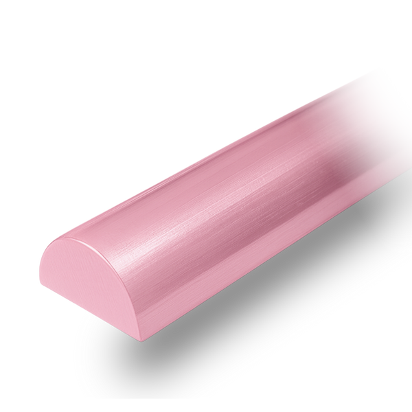 14K Rose Domed Medium Wire