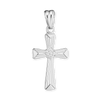 ITI NYC Flared Cross Pendant in Sterling Silver