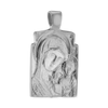 ITI NYC Madonna and Child Pendant Medallion in Sterling Silver