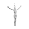 ITI NYC Figure of Christ Pendant in Sterling Silver