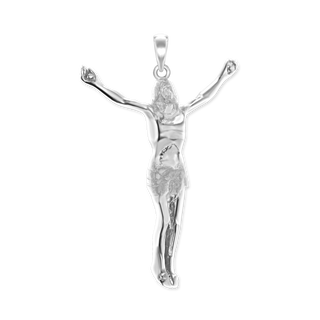 ITI NYC Figure of Christ Pendant in Sterling Silver